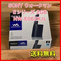 SONY ウォークマン Eシリーズ 2GB ブルー NW-E062K/L_画像1