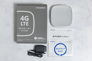 WN-CS300FR SIMフリー4G(LTE)ルーター【I-O DATA／アイ・オー・データ】