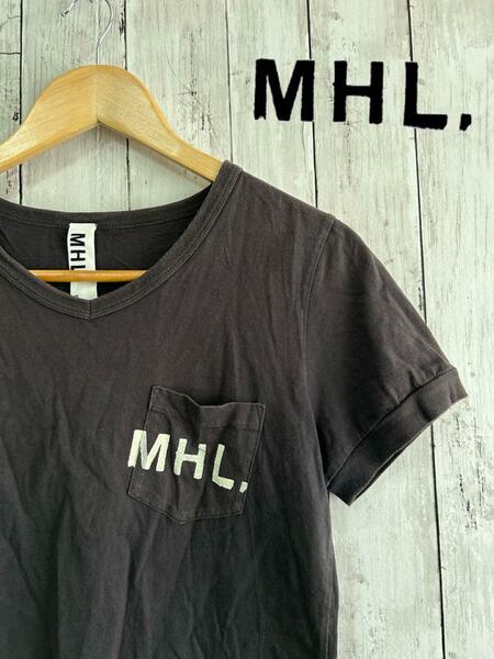 HML. マーガレットハウエル Tシャツ チャコールグレー 定番人気