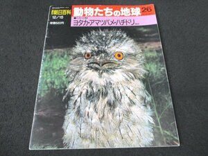 本 No1 02287 週刊 朝日百科 動物たちの地球 1991年12月15日号 ヨタカ アマツバメ ハチドリ 声はすれども姿は見えず 空中曲芸師の生活史