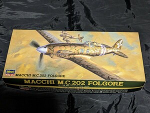 ハセガワ 1/72　イタリア空軍戦闘機　マッキM.C.202 フォルゴーレ　第153 グルッボ司令官機