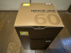 Nikon ニコン AF-S MICRO NIKKOR 60mm f2.8G ED 