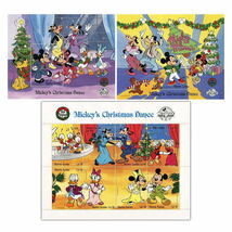 ディズニー　ミッキー　切手/小型シート2枚＆切手8枚1シート（ミッキーのクリスマスダンス）　発行国Sierra Leone　1988年発行　新品_画像1