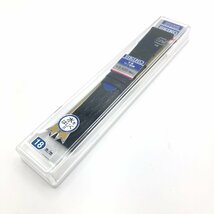 新品正規品 SEIKO セイコー バンド 18mm 牛革ワニ型押し(切身撥水)DAP7 黒色 送料無料_画像3