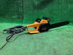 ★愛知発 RYOBI リョービ CS-355S 電動チェンソー メカニカルブレーキ 100V 13A 1250W 50/60Hz 480m/min 工具 DIY のこぎり 売り切り