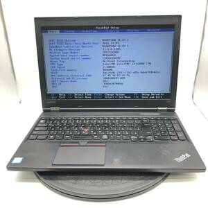 【BIOS起動】Lenovo ThinkPad L560 20F2S2GA00 CPU 第6世代 Core i3-6100U メモリ4GB HDD SSDなし 中古 PC ノートパソコン 基盤 ジャンク 3