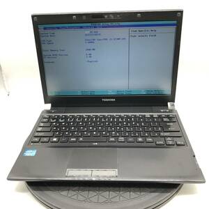 【BIOS起動】ジャンク 東芝 dynabook R732/H PR732HEF147A7X CPU Core i5-3230M メモリ2GB HDD SSDなし 中古 PC ノートパソコン 基盤 3