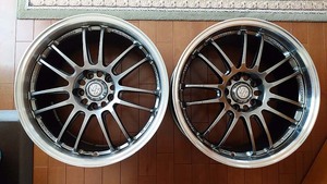 ●RAYS RE30 18x9.0J +35 114.3 5H FS/DC 2本 鍛造軽量