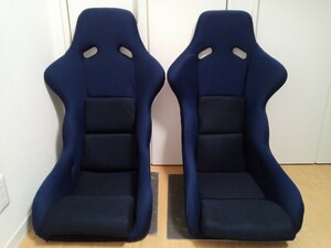 RECARO.SP-G２.SP-G.DARK BLUE.左右2脚セット、張替え後未使用です！！　　レカロ rs-g ts-g lx ls sr