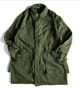 【超美品人気定番モデル】1970's Army M59 COAT スウェーデン軍 48 オリーブドラブ ビンテージ ヴィンテージ ミリタリーコート ユーロ