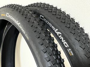 【送料無料】Continental CROSS KING 29×2.20 ワイヤービード新品2本セット