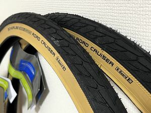 【送料無料】SCHWALBE ロードクルーザー 700×35C ガムウォール 新品2本セット