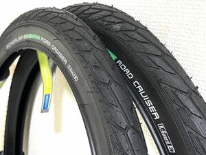 [ free shipping ] SCHWALBE load Cruiser 20×1.75 black new goods 2 pcs set {ETRTO406}