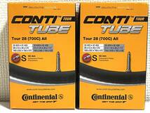 【送料無料特価】700C仏式チューブ Continental TOUR28 ALL 700×32-47C バルブ長42mm 新品2個セット《27インチ/ETRTO630/ETRTO635適合》_画像5