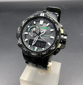 時計(サ60)『WH-10835』★CASIO(カシオ)★PRW-6000Y★PRO TREK タフソーラー★稼働品★