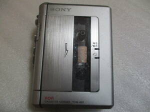 a29 SONY ソニー カセットレコーダー TCM-450 通電確認済