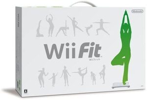 動作品 即決 / ヨガ & トレーニングソフト「Wii fit」(ウィーフィット)バランスWiiボード付 ※箱付き / 匿名配送