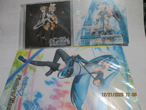 CD 初音ミク Project DIVA／VOCA ROCK4／ノート付き