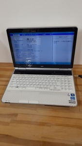 L1215-08　ノートPC NEC LaVie PC-LL750FS3EW Corei7