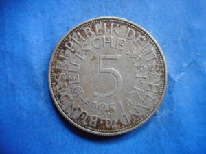 移・229094・外2228古銭 外国貨幣銀貨 ドイツ 1951年