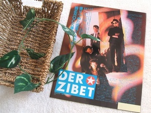 レア? ◆36年前◇レトロ◆ DER ZIBET/デルジベット/ISSAY/佐野元春/THE HEARTLAND*ステキな切り抜き♪