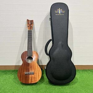 KAMAKA カマカ ウクレレ HF-2 コンサートサイズ 4弦 ハードケース ハワイ HAWAII 弦楽器 UKULELE アルト 楽器 ケース付き 現状品(E276)