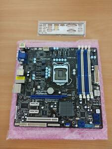 【中古動作品】LGA1155 ASRock H67M-GE/THW mATXマザーボード