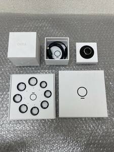 極美品/OURARING/オーラリング/Heritage Silver US8/Oura Ring Gen3/サイジングキット/第3世代/指輪型ガジェット/1203b