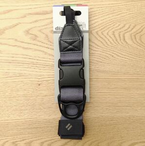 ニンジャストラップ 38mm チャコールNinja Strap diagnl(ダイアグナル) ストラップ