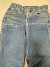 送料無料 Levi's 80s 501 W31 内股シングル バレンシア工場 ボタン裏555 赤文字 usa製 made in usa 米国製 リーバイス 80年代 アメリカ製_画像6