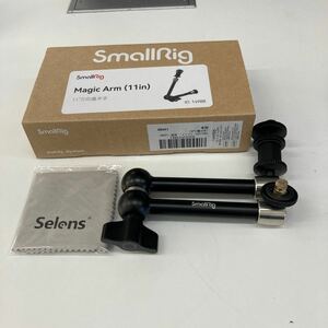 0512y2630 SMALLRIG マジックアーム 11インチ関節式アーム(275mm) モニターアーム 耐荷重2.8KG コールドシューマウント装備 1/4-20 1498B