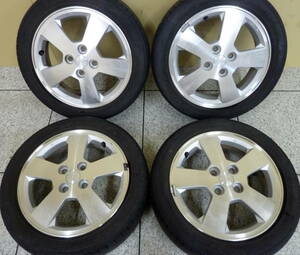 ●●2401-18LL ダイハツ マックス MAX 純正アルミ 4.5J 15in +45 PCD100 165/55R15 4本set アトレー ハイゼット ミラ ムーヴ タント エッセ