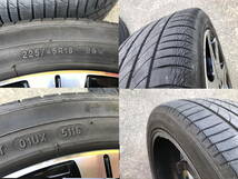 □□2312-114 Stich LEGZAS D800 ブラポリ 18インチ 7J +48 5H-114.3 ミシュラン PRIMACY3 225/45R18 4本 エスティマ オデッセイ カムリ等_画像8