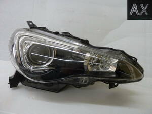 ●●2312-168L SUBARU ZC6 BRZ 前期 純正 HID 右 ヘッドライト 刻印AX KOITO 100-60167