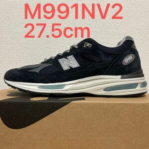 27.5㎝ new balance m991nv2 991 v2 ニューバランス navy ネイビー 紺