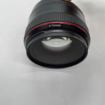 【美品】CANON キャノン EF 50mm 1:1.2 L USM 50mm 一眼レフ レンズ ES-78 72mm カメラ ブラック系_画像10