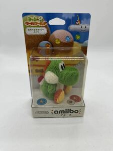 ② 未使用保管品 グリーン amiibo アミーボ ヨッシーウールワールド Nintendo 任天堂 ヨッシー WiiU Nintendo3DS フィギュア