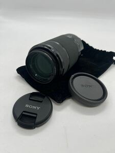 【美品】SONY ソニー SEL55210 E 4.5-6.3 55-210mm OSS 一眼 オートフォーカス 1m/3.29ft カメラ レンズ MARUMI Optical SteadyShot