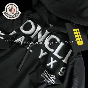 本物 新品 39569110 MONCLER モンクレール/ALYXコラボ サイズL相当 大人気 限定高級ブランドメンズ パーカーフーディ モンクレールジャパン