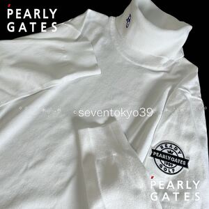 本物 新品 39507185 PEARLY GATESパーリーゲイツ/5(L) 超人気 抗菌防臭 カシミアタッチ タートルネックセーター しっとり極上の肌触り