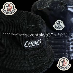 本物 新品 3962470 MONCLER モンクレール/FRGMTコラボ 大人気 限定高級ブランド リバーシブル BUCKET HATモンクレールジャパン