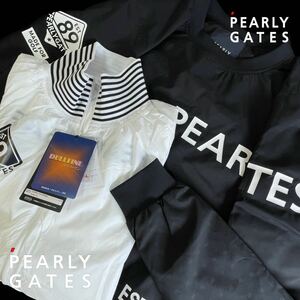 初売り 本物 新品 39793276 PEARLY GATESパーリーゲイツ 6(LL)超人気 2枚組 ストレッチブルゾン スニード 耐水防風 透湿防水 吸光発熱 保温