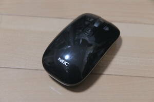 [即決]NECワイヤレスマウス　レーザーマウス　MG-1132　ワイヤレス　黒　ブラック　レシーバー無し　ジャンク