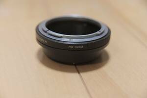 [Приглашенное решение] Canon FD/New FD Lens → Micro Four Thirds Adapter Mount M3/4