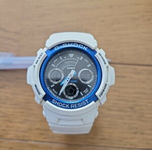 G-SHOCK AW591 レア 人気 白 ホワイト CASIO カシオ ジーショック 腕時計 アナデジ 