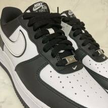 送料無料★新品★23cm Nike GS Air Force 1 LV8 2 Black/Whiteナイキ GS エアフォース1 LV8 2 ブラック/ホワイト パンダ 白 黒_画像8