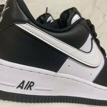 送料無料★新品★23cm Nike GS Air Force 1 LV8 2 Black/Whiteナイキ GS エアフォース1 LV8 2 ブラック/ホワイト パンダ 白 黒_画像7