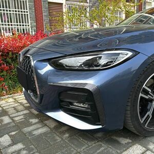 【送料無料】フロントバンパー フォブランプカバー カーボン BMW G22 G23 4シリーズ 420i 430i 420d m440 2020-2023