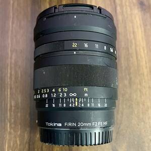 トキナー Tokina FiRIN 20mm F2 FE MF ソニー Eマウント【ジャンク品】