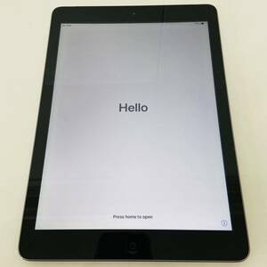 動作品　Apple iPad Air 9.7inch 32GB Wi-Fi+Cellularモデル 第1世代 スペースグレイ MD791J/A 　Y17　i16266 コンパクト発送　